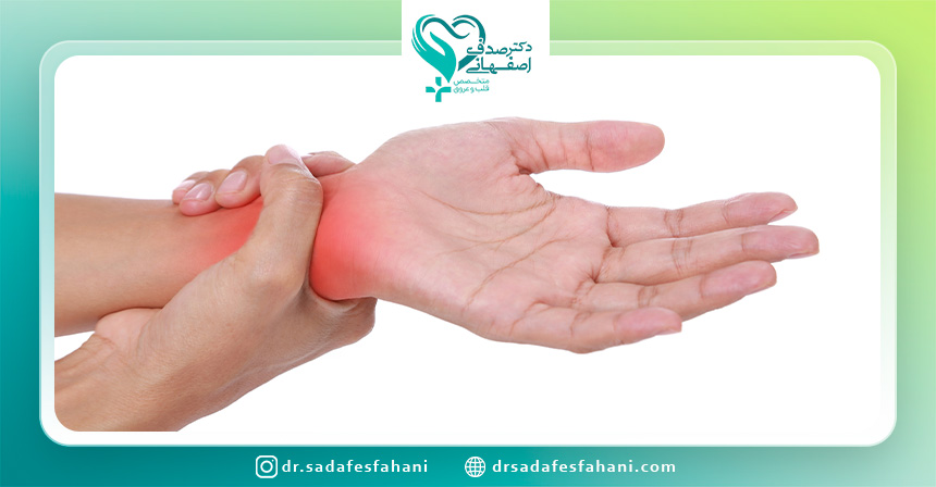 اقدامات انجام شده در صورت وجود درد در دست چپ