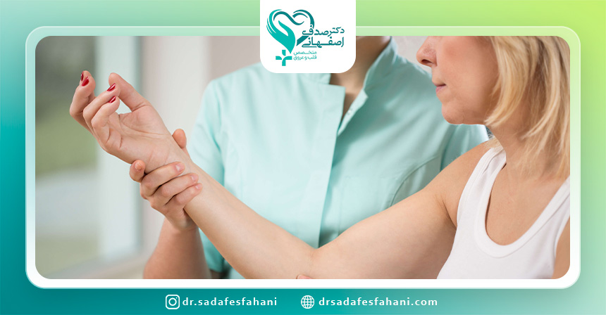 در صورت وجود عصب فشرده